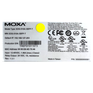 Управляемый коммутатор 7 x 10/100BaseTX, 3 x Gigabit SFP (оптика), с расширенным диапазоном температур<br><br><b>Причина уценки: </b>Коммутатор полнос