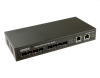 Коммутатор Gigabit Ethernet OSNOVO SW-7028 Коммутатор Gigabit Ethernet на 8 SFP + 2 RJ45 портов. Порты: 8 x GE SFP (1000Base-FX), 2 x GE (10/100/1000B