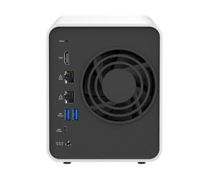 Система хранения данных TerraMaster F2-425 Plus tower NAS QC 3,4Ghz/8Gb(32)/TRAID,RAID0,1,10,5,6/up to 4 HDD SATA(3,5'/2,5')/3xM.2 2280 NVMe/3xUSB 10G