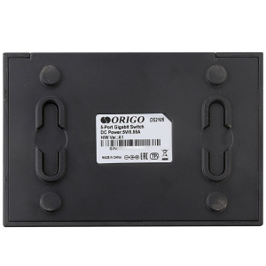 Неуправляемый коммутатор ORIGO OS2105/A2A 5x1000Base-T, корпус пластик