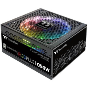 Thermaltake Toughpower iRGB Plus, 1050Вт,80 PLUS PLATINUM 140мм, черный, retail [ps-tpi-1050f2fdpe-1]