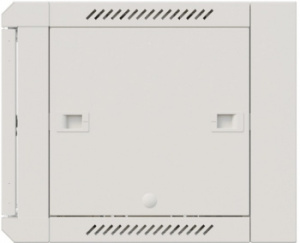 Шкаф коммутационный Бастион SKAT TB-6W660GF-G (4418) настенный 6U 600x600мм пер.дв.стекл металл направл.под винты 60кг серый 500мм 18.8кг 220град. 370