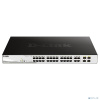 D-Link DGS-1210-28MP/FL1A PROJ Управляемый L2 коммутатор с 24 портами 10/100/1000Base-T и 4 комбо-портами 100/1000Base-T/SFP (24 порта PoE 802.3af/at,