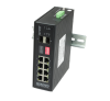 Промышленный PoE коммутатор Gigabit Ethernet OSNOVO SW-80802/I(Port 90W,300W) Промышленный HiPoE коммутатор Gigabit Ethernet на 8GE PoE + 2 GE SFP пор