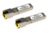 Промышленный Gigabit Ethernet медный SFP-модуль, 1G, RJ45, 100 м