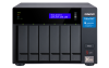 Сетевой RAID-накопитель, 6 отсеков 3,5"/2,5", 2 слота M.2, 1 порт 10 GbE BASE-T, 2 порта Thunderbolt 3. Intel Core i3-8100T 3,1 ГГц, 8 ГБ DDR4.