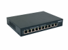 PoE Коммутатор OSNOVO SW-20820(120W) PoE коммутатор Fast Ethernet на 10 RJ45 портов. Порты: 1 x FE (10/100Base-T) с PoE (до 60W, A+B) + 7 x FE (10/100