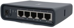 Роутер беспроводной MikroTik hAP ac lite TC (RB952UI-5AC2ND-TC) AC750 10/100BASE-TX черный Роутер беспроводной MikroTik hAP ac lite TC (RB952UI-5AC2ND-TC) AC750 10/100BASE-TX черный