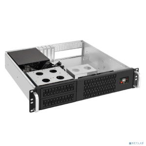 Exegate EX297152RUS Серверный корпус ExeGate Pro 2U400-02 <RM 19", высота 2U, глубина 400, БП 500ADS, USB>