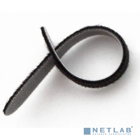 Hyperline WASN-310-BK-10 Хомут для кабеля, липучка с мягкой застежкой, 310x14 мм, черный (10 шт.)