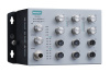 Управляемый коммутатор 2 уровня с 12 портами Fast Ethernet PoE, рабочее напряжение 24-110 В пост., рабочая температура -40~+70, с конформным покрытием