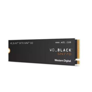 SSD WD Black SN770 NVMe, 2.0TB, M.2(22x80mm), NVMe, PCIe 4.0 x4, 3D TLC, R/W 5150/4850MB/s, IOPs 650 000/800 000, TBW 1200, DWPD 0.3 (12 мес.)