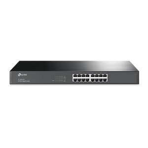 Коммутатор TP-Link SMB TP-Link TL-SG1016 с 16 гигабитными портами для размещения в стойке