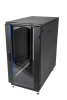Шкаф ЦМО Шкаф телекоммуникационный напольный 30U (600 1000) дверь стекло, чёрный
