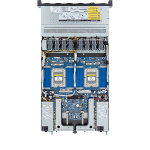Шасси серверное Gigabyte Server Platform R183-Z94 Rev.3x / 1U / 2xAMD (9004/9005) / 2xHS / 24xDIMM / 12xSFF NVME/SAS/SATA + 3xM.2 PCIe Gen3 / 2x1GbE /