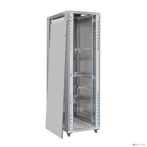Exegate EX300276RUS Шкаф телекоммуникационный 19" напольный 42U ExeGate EC-FS-42U.600.800.G.V.GREY (19”, 42U, 600x800x2054mm (ШхГхВ), передняя дверь з