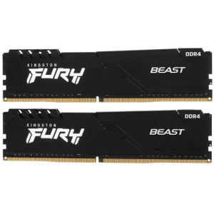 Kingston DDR4 DIMM 16GB Kit 2x8Gb KF432C16BBK2/16 PC4-25600, 3200MHz, CL16