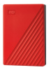 Жесткий диск WD Portable HDD 4TB My Passport WDBPKJ0040BRD-WESN 2,5" USB 3.0 red