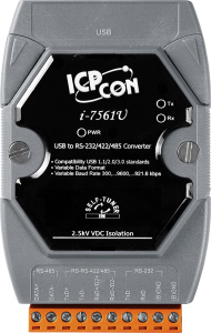 1-портовый преобразователь USB в RS-232/422/485