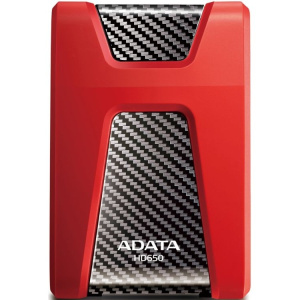 Жесткий диск A-DATA Portable HDD 1Tb HD650 AHD650-1TU31-CRD {USB 3.1, 2.5", Red} Противоударный Slim Жесткий диск A-DATA Portable HDD 1Tb HD650 AHD650-1TU31-CRD {USB 3.1, 2.5", Red} Противоударный Slim