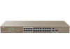 TEF1126P-24-250W — это неуправляемый PoE-коммутатор, разработанный Tenda. В соответствии со стандартами IEEE 802.3af и IEEE 802.3at он автоматически TEF1126P-24-250W — это неуправляемый PoE-коммутатор, разработанный Tenda. В соответствии со стандартами IEEE 802.3af и IEEE 802.3at он автоматически