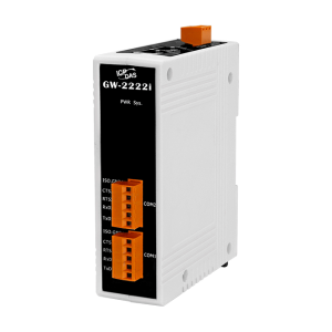 2-портовый преобразователь Modbus TCP в Modbus RTU/ASCII (RS-232) с возможностью питания по PoE, с изоляцией последовательного порта