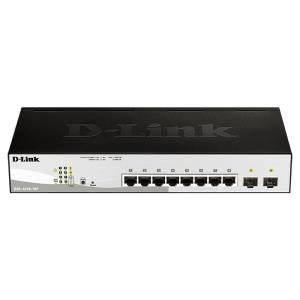 Коммутатор D-Link SMB D-Link DGS-1210-10P/F3A Настраиваемый L2 с 8 портами 10/100/1000Base-T и 2 портами 1000Base-X SFP (8 портов PoE 802.3af/at, PoE-бюджет 65 В Коммутатор D-Link SMB D-Link DGS-1210-10P/F3A Настраиваемый L2 с 8 портами 10/100/1000Base-T и 2 портами 1000Base-X SFP (8 портов PoE 802.3af/at, PoE-бюджет 65 В