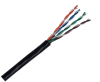 IRBIS UTP Кат.5e 4 пары, 0.50мм медь, 24AWG, PE 305м, черный, внешний на катушке IRBIS UTP Кат.5e 4 пары, 0.50мм медь, 24AWG, PE 305м, черный, внешний на катушке
