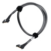 Кабель JPC P7321GB00600-5 Cable MCIO x8 74P (STRAIGHT TYPE) -TO- MCIO x8 74P (STRAIGHT TYPE) , 85 Ohm, L:60cm