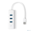 TP-Link UE330 3-портовый концентратор и гигабитный адаптер USB 3.0 TP-Link UE330 3-портовый концентратор и гигабитный адаптер USB 3.0
