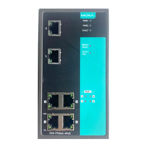 Управляемый коммутатор 6 x 10/100BaseTX, 4 из них с PoE IEEE 802.3af/at, с расширенным диапазоном температур<br><br><b>Причина уценки: </b>Коммутатор