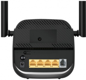 Роутер беспроводной D-Link DSL-2750U/R1A ADSL черный