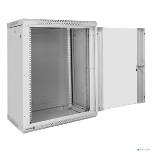 Exegate EX300255RUS Шкаф телекоммуникационный 19" настенный 15U ExeGate EC-WM-15U.450.G.GREY (19”, 15U, 600x450x769mm (ШхГхВ), передняя дверь закаленн