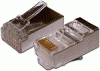 Коннектор RJ45 STP 8P8C, универсальный, cat.5e, 100 шт. Коннектор RJ45 STP 8P8C, универсальный, cat.5e, 100 шт.