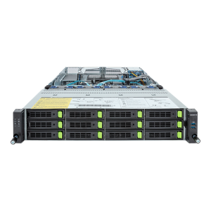 Шасси серверное Gigabyte Server Platform R283-S96 / 2U / 2xIntel (Gen 4/5) / 2xHS / 32xDIMM / 12xLFF NVME/SAS/SATA + 2xSFF SAS/SATA / 2x1GbE / 2xOCP 3