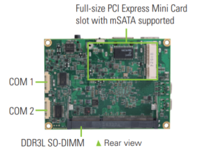 Одноплатный компьютер PICO316HGA-N4200 60°C, форм-фактор Pico-ITX, процессор Intel Pentium N4200 1.1 ГГц, 1х DDR3L, 1х LAN, 3x USB 3.0, 2x USB 2.0, 1x