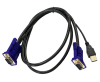 Кабель ORIGO Кабель KVM с разъемами VGA и USB, 1,8 м