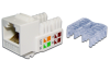 Модуль RJ45, кат.5е, белый Модуль RJ45, кат.5е, белый