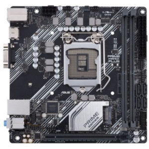 Asus PRIME H410I-PLUS/CSM {Soc-1200 Intel H410 2xDDR4 mini-ITX AC`97 8ch(7.1) GbLAN+VGA+HDMI}