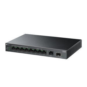 коммутатор TP-Link LS1210GP, 10-Port Gigabit Desktop Switch with 8-Port PoE+, 61 Вт, 250 m