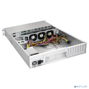 Exegate EX293396RUS Серверный корпус ExeGate Pro 2U660-HS12 <RM 19", высота 2U, глубина 660, БП 1U-600ADS, 12xHotSwap>
