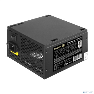 Exegate EX292148RUS-OEM-S Блок питания 400W ExeGate 80 PLUS® 400PPH-LT-OEM (ATX, APFC, КПД 82% (80 PLUS), 12cm fan, 24pin, (4+4)pin, PCIe, 5xSATA, 3xI