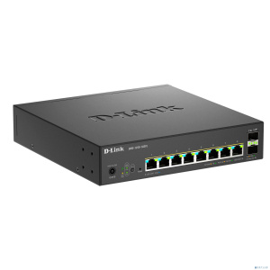 D-Link DMS-1250-10SPL/A1A/6KV Управляемый L2 коммутатор с 8 портами 10/100/1000/2.5GBase-T и 2 портами 10GBase-X SFP+ (порты 1-8 PoE 802.3af/at, порты