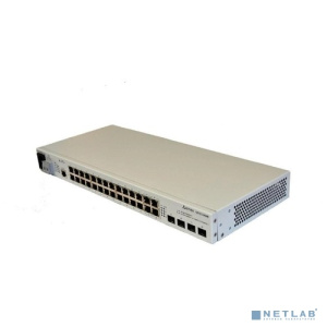 ELTEX MES2124MB Коммутатор уровня L2, 24 порта 10/100/1000 Base-T ((RJ-45), 4 комбо-порта 10/100/1000 Base-T/1000Base-X, консольный порт RS-232/RJ-45