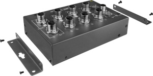 Коммутатор 8 x PoE 10/100BaseTX (разъем M12), PoE