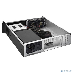 Exegate EX293319RUS Серверный корпус ExeGate Pro 2U350-03 <RM 19", высота 2U, глубина 350, БП 1200ADS, USB>