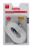 Патч-корд Hama UTP 4 пары cat.6 5м белый RJ-45 (m)-RJ-45 (m) (00053773) Патч-корд Hama UTP 4 пары cat.6 5м белый RJ-45 (m)-RJ-45 (m) (00053773)
