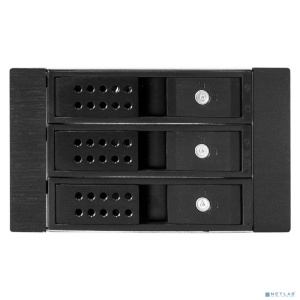 Exegate EX291656RUS Корзина для HDD ExeGate HS335-02 (универсальная, на 3*3,5"/2.5" SATA HDD, занимает 2*5,25" отсека, RTL)