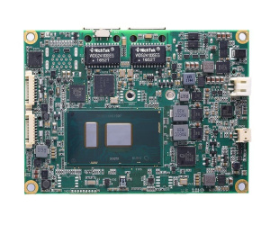 Одноплатный компьютер PICO51RPGG-Celeron-3965U w/Fan, Pico-ITX, процессор Intel® Celeron® 3965U, 2.2 ГГц, DDR4-2133 МГц, до 16 Гб, 1 x M.2 Key B (SATA