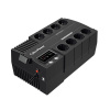Источник бесперебойного питания ИБП CyberPower BS650E NEW линейно-интерактивный 650ВА/390Вт, 4+4 евророзетки, USB / CBR-BS650E. / UPS Line-Interactive